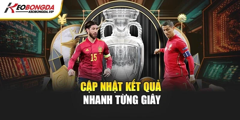 Cập nhật kết quả nhanh từng giây
